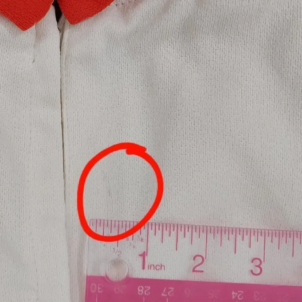 Vintage 1960s 1970s Pointed Dagger Collar Empire Waist Babydoll Dress - Picture 14 of 15